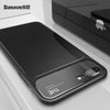 Baseus Kinght Case For iPhone 8 7 Ultra Thin Cover Case For iPhone 8 7 Plus Capinhas TPU & Screen Protector Coque Fundas Capa