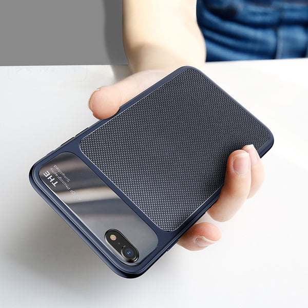 Baseus Kinght Case For iPhone 8 7 Ultra Thin Cover Case For iPhone 8 7 Plus Capinhas TPU & Screen Protector Coque Fundas Capa