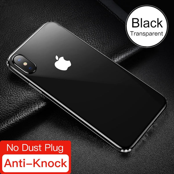 Baseus Dirt-resistant Case For iPhone X 10 Capinhas Ultra Thin Clear Soft TPU Silicone Cover Transparent Case Coque Fundas Capa